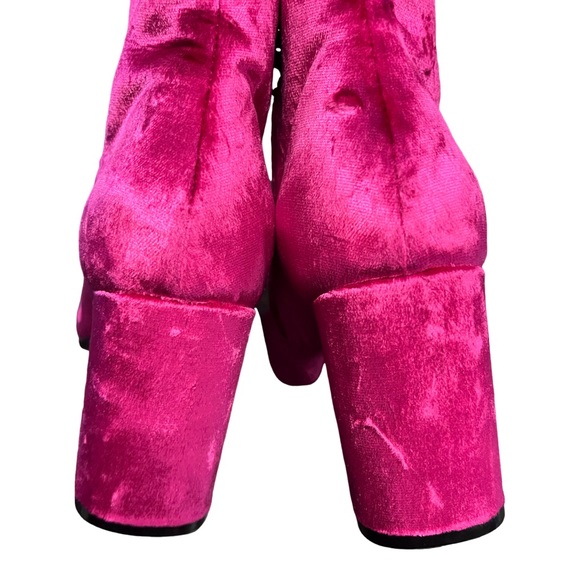 Balenciaga Pink Ankle Boots - Picture 4 of 6